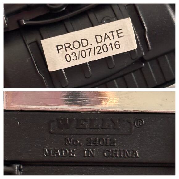 Welly 2016 Mercedes G-Wagen 1/24 Diecast Silver G-Class Wagon SUV *Part Missing* - Picture 9 of 11